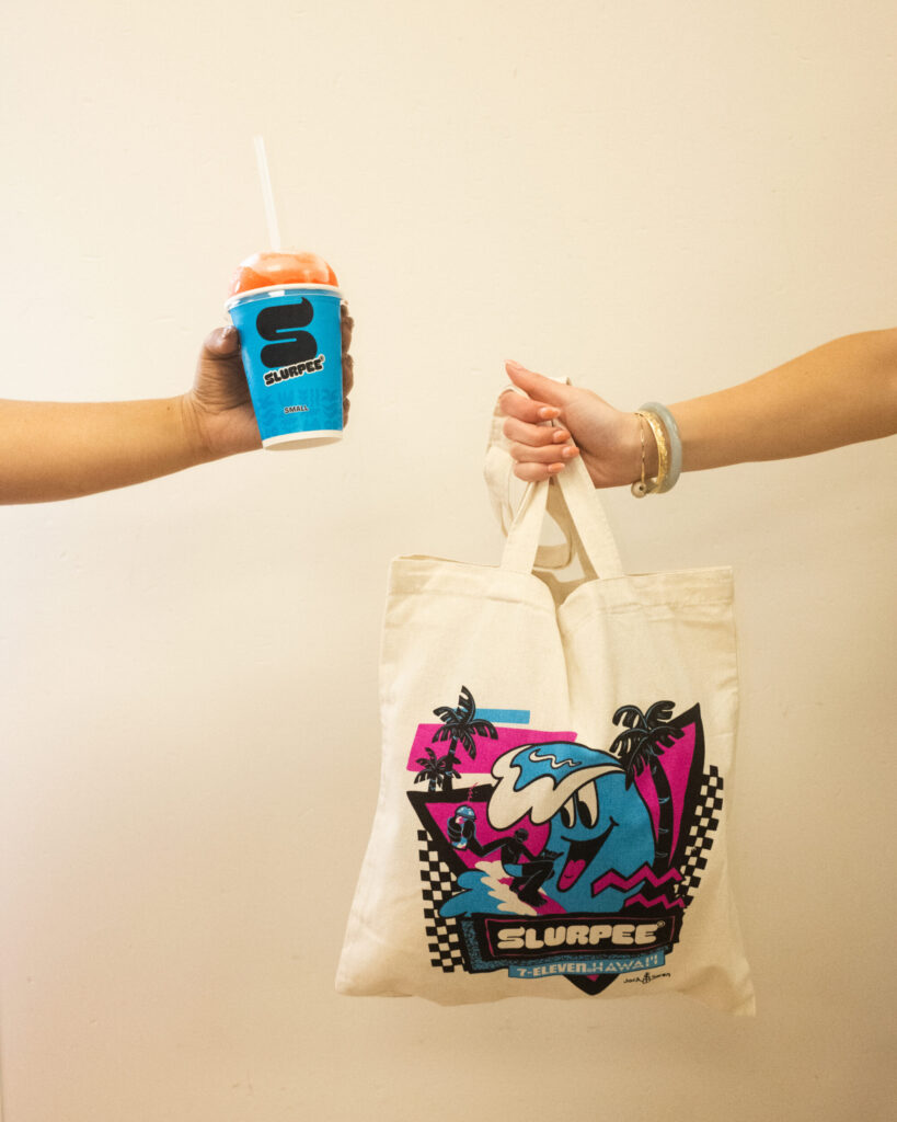 7-Eleven Day Tote Bag and Slurpee