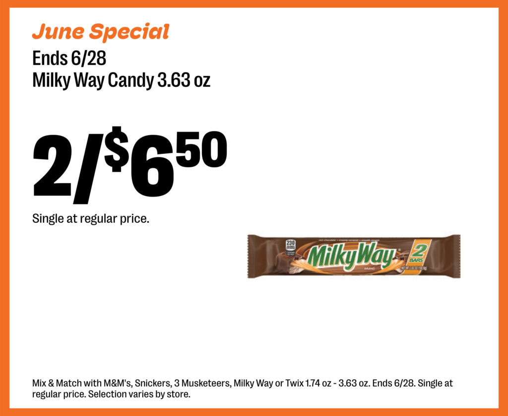Milky Way Candy Bar